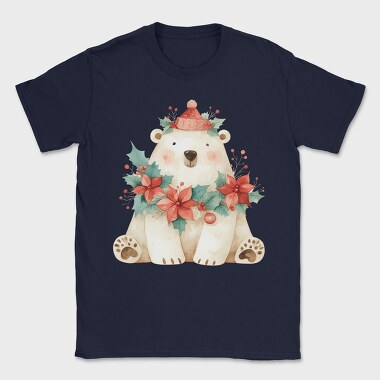 Polar Bear Christmas, Tricou Barbati (Unisex)