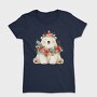 Polar Bear Christmas, Tricou Femei