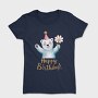 Polar Bear Party Flower, Tricou Femei
