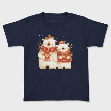 Polar Bears Christmas, Tricou Copii