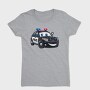 Police Car Clipart, Tricou Femei