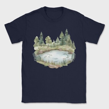 Pond Edge Boho, Tricou Barbati (Unisex)