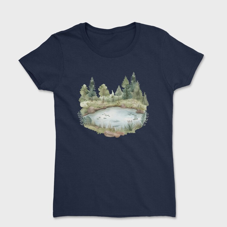 Pond Edge Boho, Tricou Femei