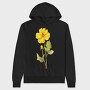 Primrose Flower 01, Hanorac Oversize Barbati (Unisex)