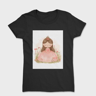 Princess In Flowers, Tricou Femei