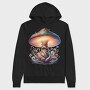 Psychedelic Mushroom, Hanorac Oversize Barbati (Unisex)