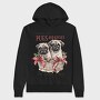 Pugs And Kisses, Hanorac Oversize Barbati (Unisex)