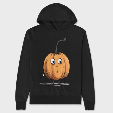 Pumpkin Face Eyes, Hanorac Oversize Barbati (Unisex)