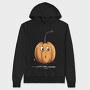 Pumpkin Face Eyes, Hanorac Oversize Barbati (Unisex)