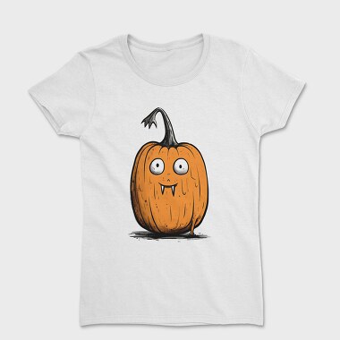 Pumpkin Face Sublimation, Tricou Femei