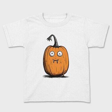 Pumpkin Face Sublimation, Tricou Copii