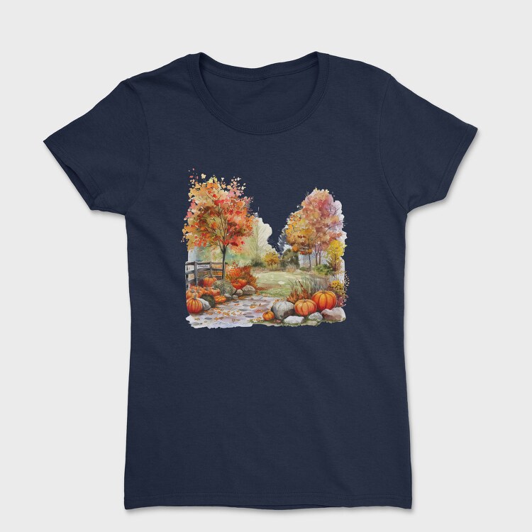 Pumpkin Patch Garden, Tricou Femei