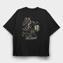 Harley Eagle Biker Flag 3, Tricou Oversize Barbati (Unisex)