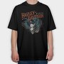 Harley Davidson Indian Eagle, Tricou Oversize Barbati (Unisex)