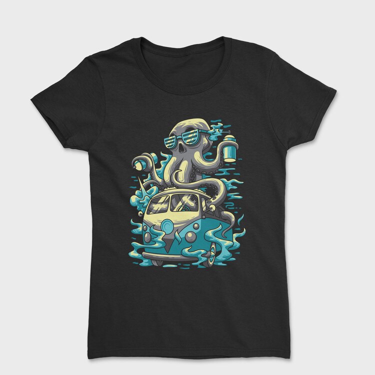 Octopus Car Wash, Tricou Femei