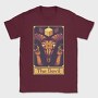 Pixelart Tarot Card the Devil, Tricou Barbati (Unisex)