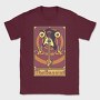 Pixelart Tarot Card the Bassist, Tricou Barbati (Unisex)