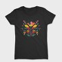 Colorful Flower Floral 03, Tricou Femei