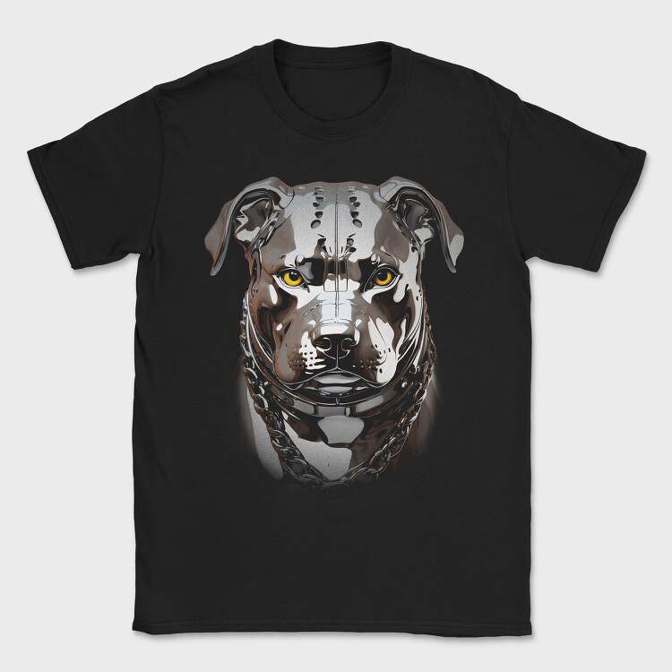 Pitbul Chrome, Tricou Barbati (Unisex)