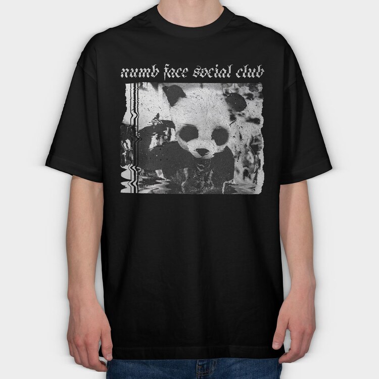 Photocopy Numb, Tricou Oversize Barbati (Unisex)