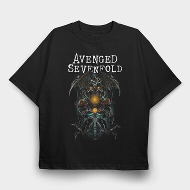 Avenged Sevenfold Angel, Tricou Oversize Barbati (Unisex)