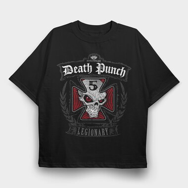Death Bell Legionary Eyes, Tricou Oversize Barbati (Unisex)