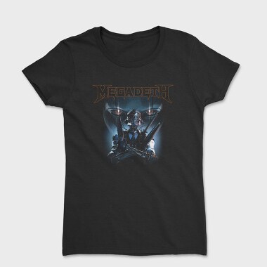 Megadeth Robot Face Eyes, Tricou Femei