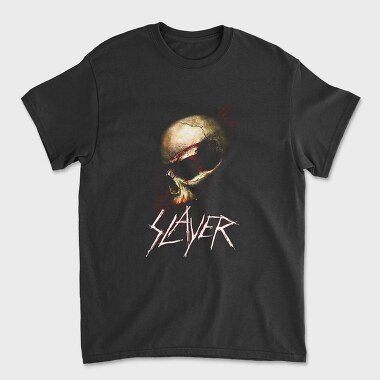 Slayer Skull Flames Crosses 4, Tricou Barbati (Unisex)