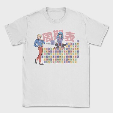 Periodic Table Characters, Tricou Barbati (Unisex)