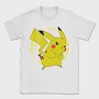 Pikachu Lightning Bolt, Tricou Barbati (Unisex)