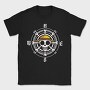 Pirate Skull Bones, Tricou Barbati (Unisex)