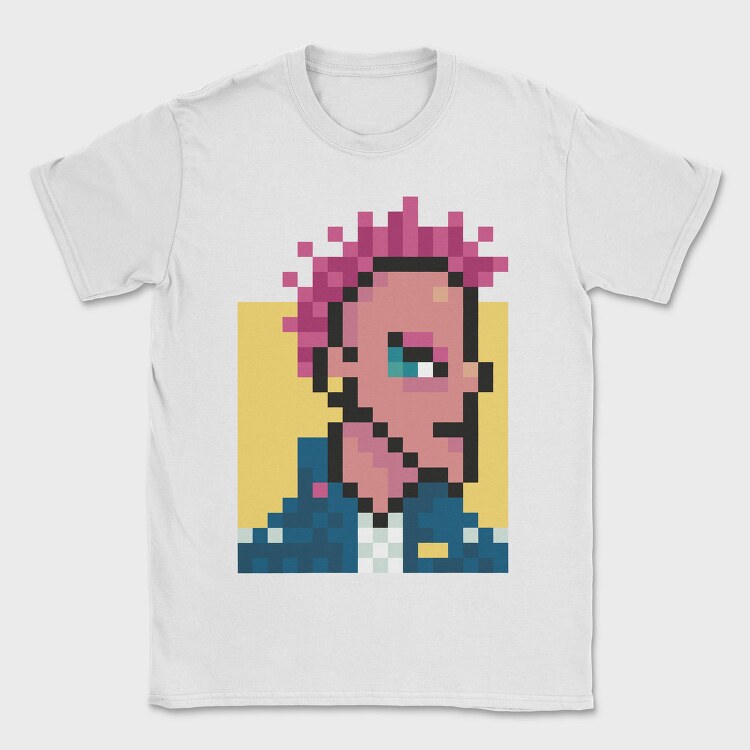 Pixelated Pony, Tricou Barbati (Unisex)