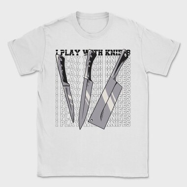 Play With Knives, Tricou Barbati (Unisex)