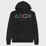 Playstation Icons, Hanorac Oversize Barbati (Unisex)