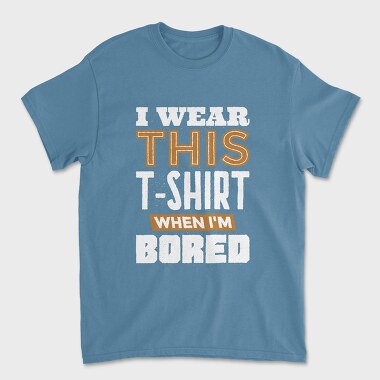Bored, Tricou Barbati (Unisex)