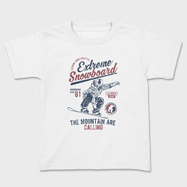 Extreme Snowboard, Tricou Copii