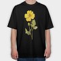 Primrose Flower 01, Tricou Oversize Barbati (Unisex)