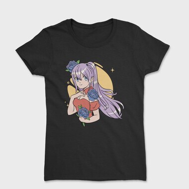 Peony Heart Girl, Tricou Femei