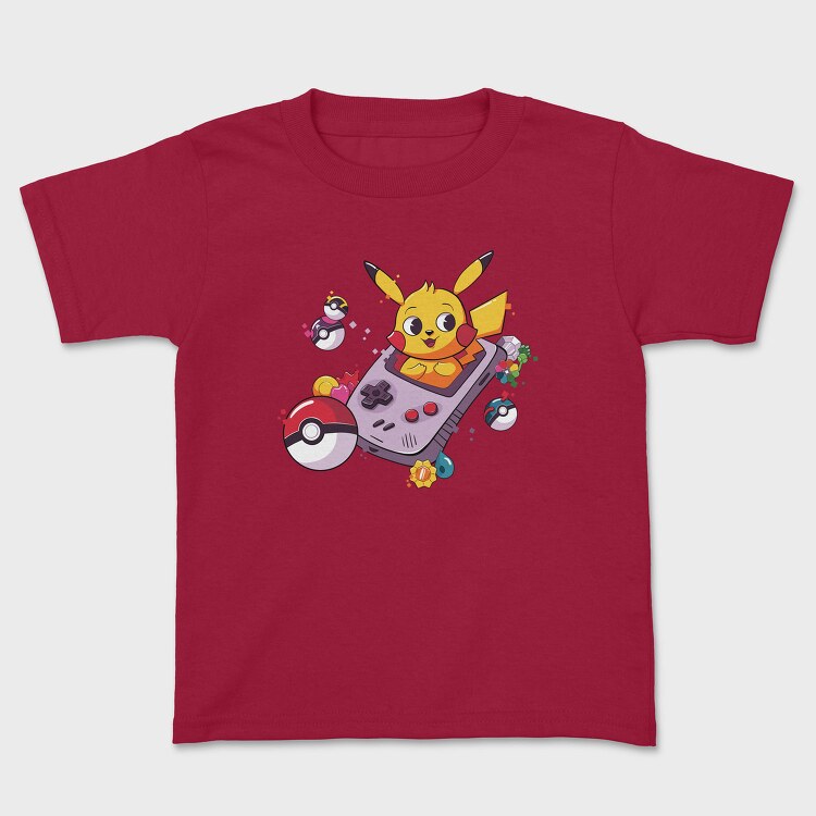 Pikachu Gameboy, Tricou Copii