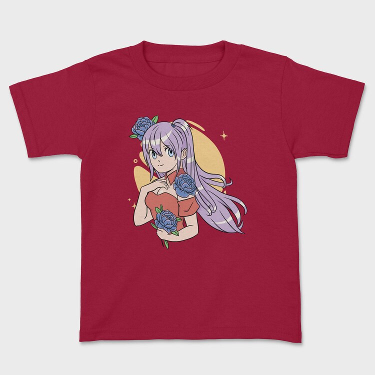 Peony Heart Girl, Tricou Copii
