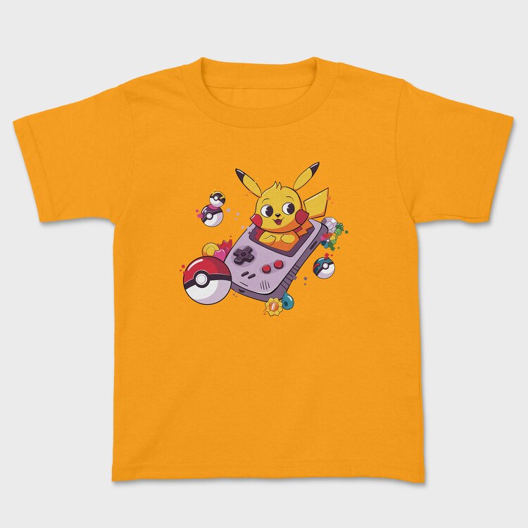 Pikachu Gameboy, Tricou Copii