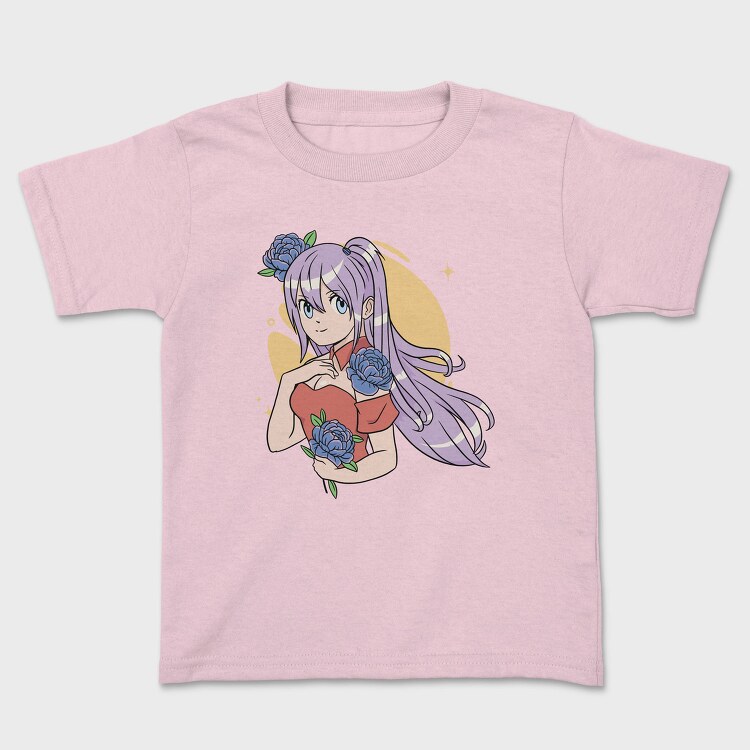 Peony Heart Girl, Tricou Copii
