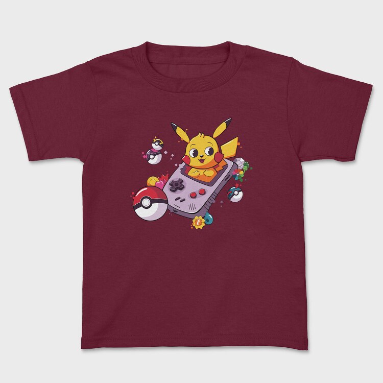 Pikachu Gameboy, Tricou Copii