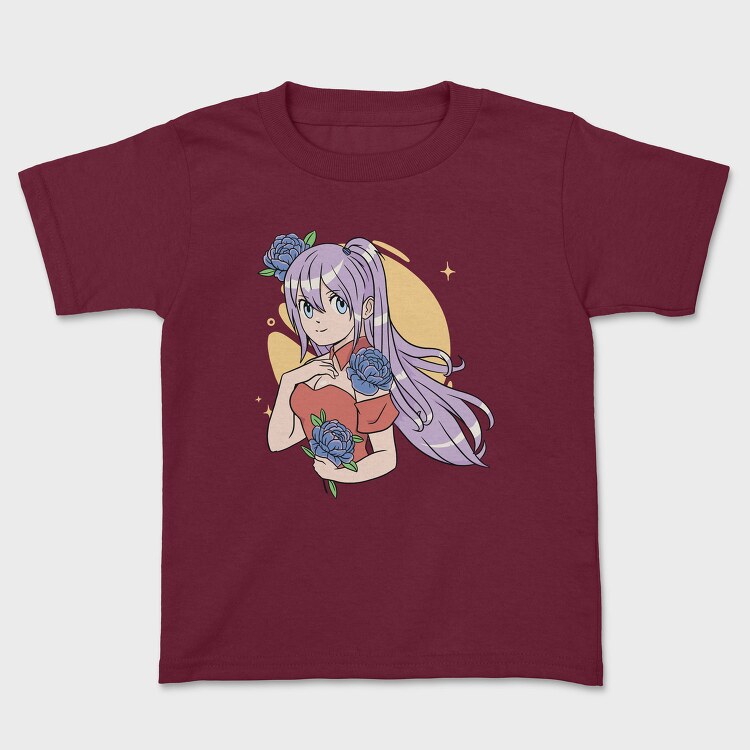 Peony Heart Girl, Tricou Copii