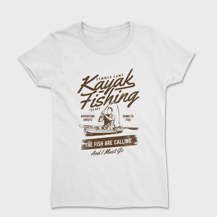 Kayak Fishing, Tricou Femei