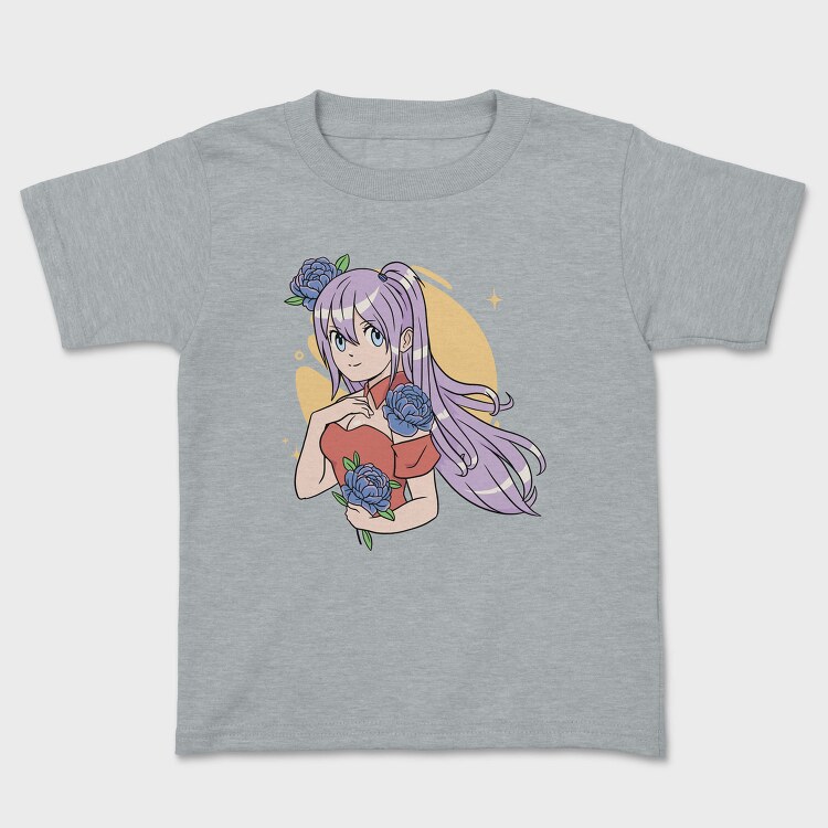Peony Heart Girl, Tricou Copii