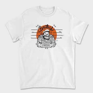 Brutus Police Dept Tattoo 78In, Tricou Barbati (Unisex)