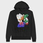Daffy Duck Money Free Urban Art, Hanorac Oversize Barbati (Unisex)