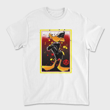 Daffy Duck Urban Art 99, Tricou Barbati (Unisex)