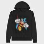 New York Time Donald Duck Urban Art, Hanorac Oversize Barbati (Unisex)